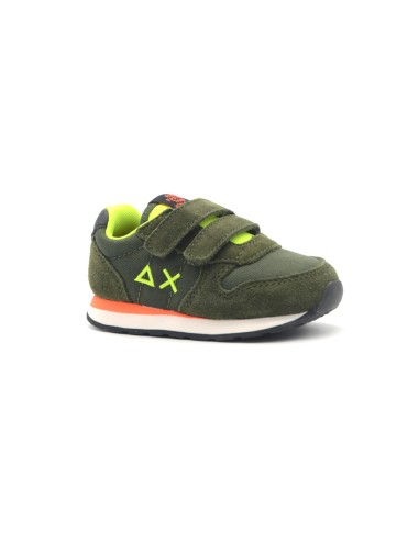 Zapatilla de primeros pasos para niños modelo Sun68 Tom Fluo