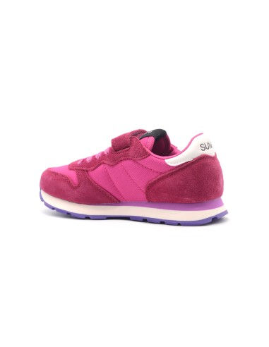 Sun68 Ally Solid Sneaker für Mädchen aus Wildleder und Stoff