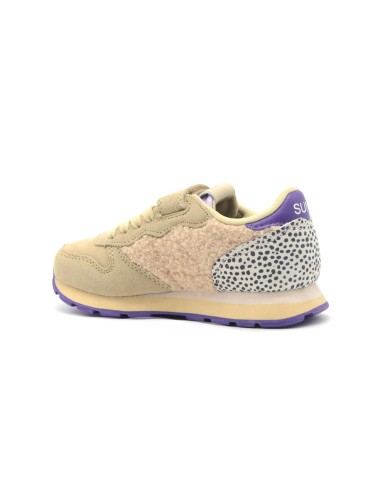 Sun68 Ally Winter sneaker for girls in suede leather