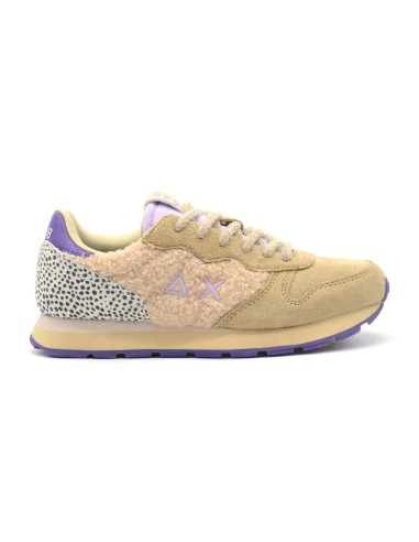 Baskets à lacets Sun68 Ally Winter pour filles et femmes en daim
