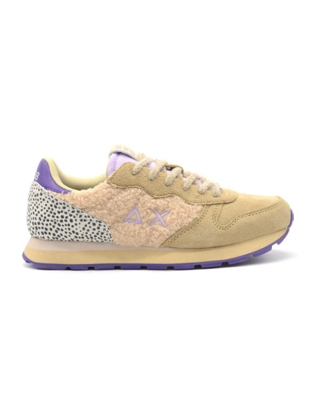 Baskets à lacets Sun68 Ally Winter pour filles et femmes en daim