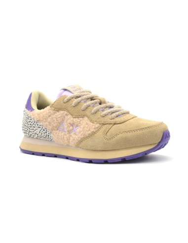 Baskets à lacets Sun68 Ally Winter pour filles et femmes en daim