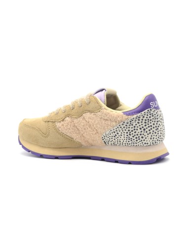 Baskets à lacets Sun68 Ally Winter pour filles et femmes en daim