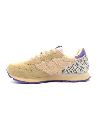 Baskets à lacets Sun68 Ally Winter pour filles et femmes en daim