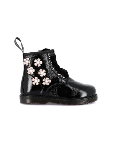 Grünland Junior girls' patent leather amphibian with little flowers