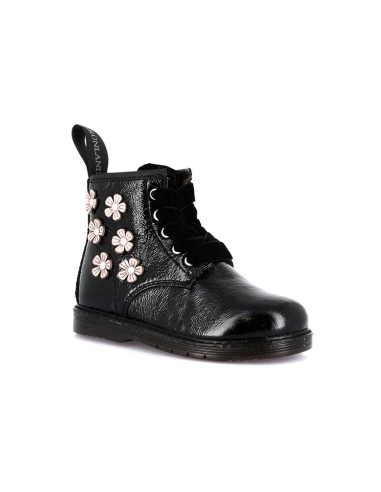 Grünland Junior girls' patent leather amphibian with little flowers