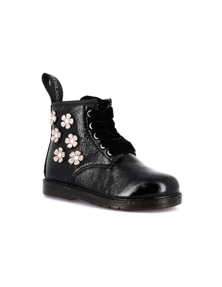Grünland Junior girls' patent leather amphibian with little flowers