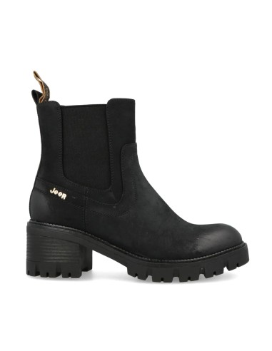 Jeep Raven Chelsea Nbk women's ankle boot with metal logo
