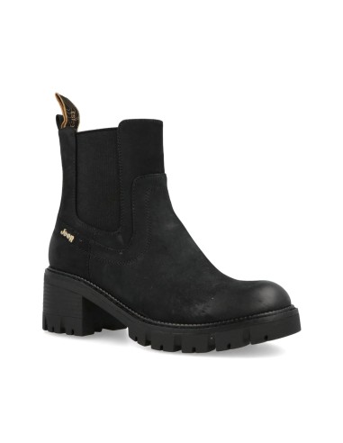 Jeep Raven Chelsea Nbk Damenstiefelette mit Metalllogo