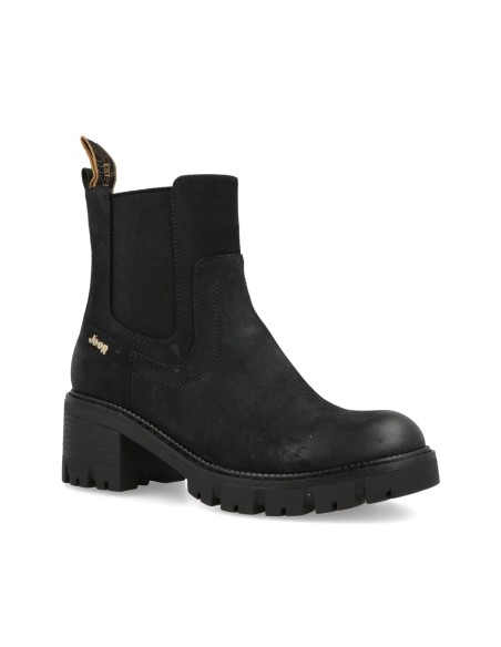 Jeep Raven Chelsea Nbk Damenstiefelette mit Metalllogo