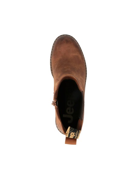 Jeep Raven Chelsea Nbk Damenstiefelette mit Metalllogo