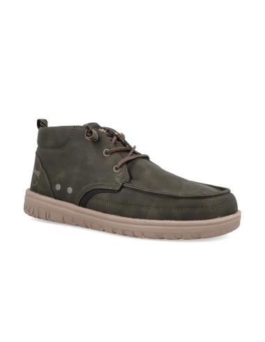 Bottines Jeep Samoa Mid pour homme avec lacets élastiques