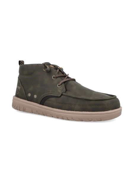 Bottines Jeep Samoa Mid pour homme avec lacets élastiques