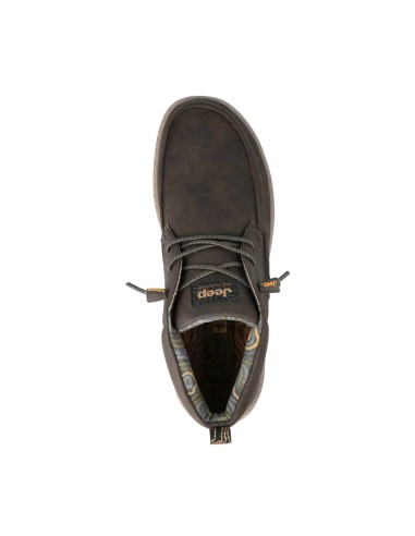 Botín Jeep Samoa Mid para hombre con cordones elásticos
