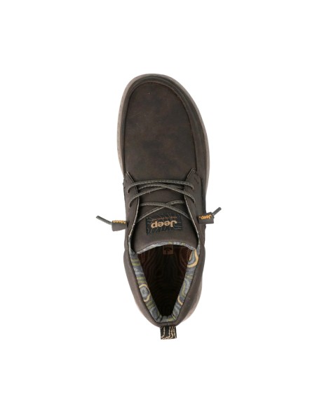 Jeep Samoa Mid men's ankle boot with elastic laces