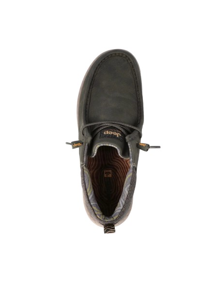 Jeep modello Samoa Wallabee Mid polacchino uomo con laccio elastico