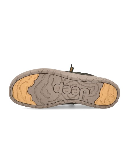 Bottines Jeep Samoa Wallabee Mid pour homme avec lacets élastiques
