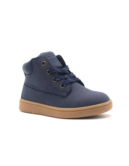 Bottines enfant Tommy Hilfiger à lacets et zip intérieur