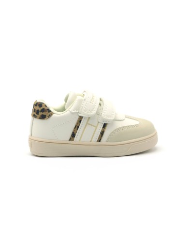 Baskets Tommy Hilfiger pour fille avec empiècements à imprimé animal