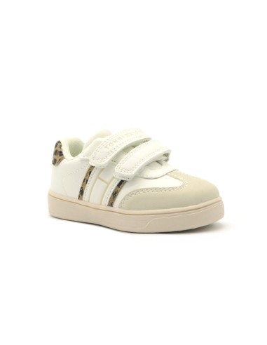Baskets Tommy Hilfiger pour fille avec empiècements à imprimé animal