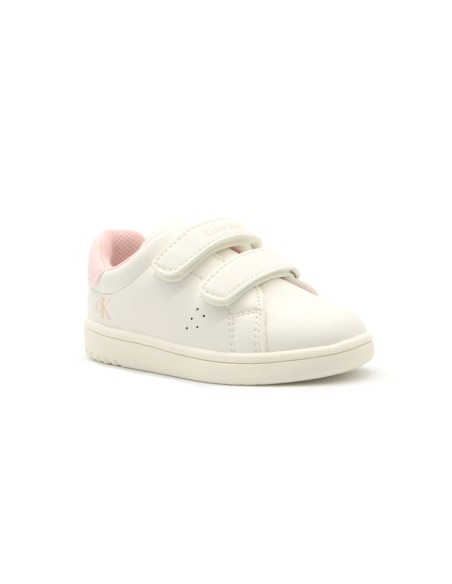 Calvin Klein sneaker bambina con inserti a contrasto