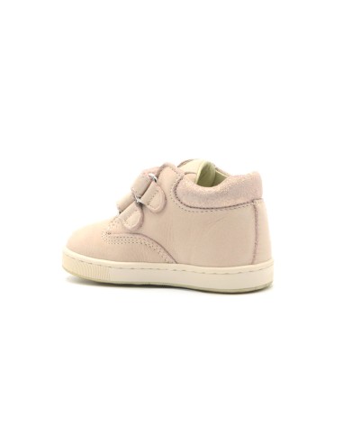 Zapato de primeros pasos Balducci fabricado en Italia para niñas en nobuk