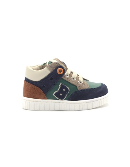 Baskets premier pas Balducci Made in Italy pour enfants en daim