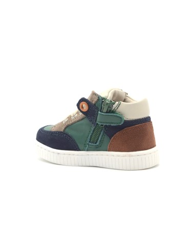 Baskets premier pas Balducci Made in Italy pour enfants en daim