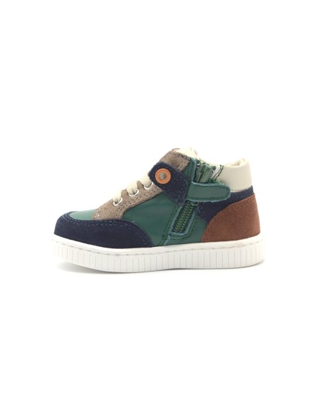 Baskets premier pas Balducci Made in Italy pour enfants en daim