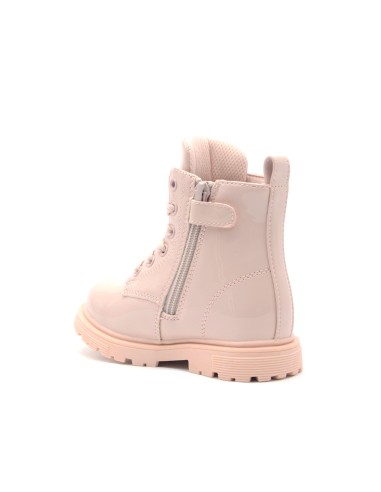 Botines de charol para niña de Calvin Klein con costuras tono sobre tono