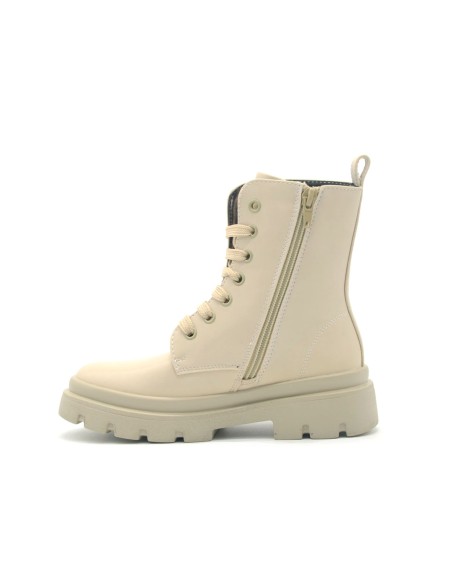 Ferré girls' ankle boots with metal logo on the side