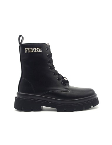Ferré Mädchen-Stiefeletten mit seitlichem Metalllogo