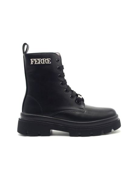 Ferré Mädchen-Stiefeletten mit seitlichem Metalllogo
