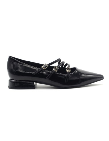 Keys Edda model women's ballerina in naplak with low heel