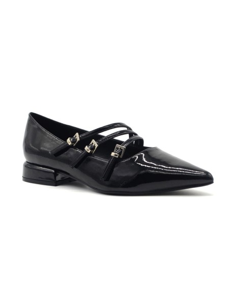 Keys modello Edda ballerina donna in naplak con tacco basso