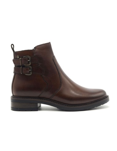 Bottine femme Keys modèle Tokyo en cuir lisse
