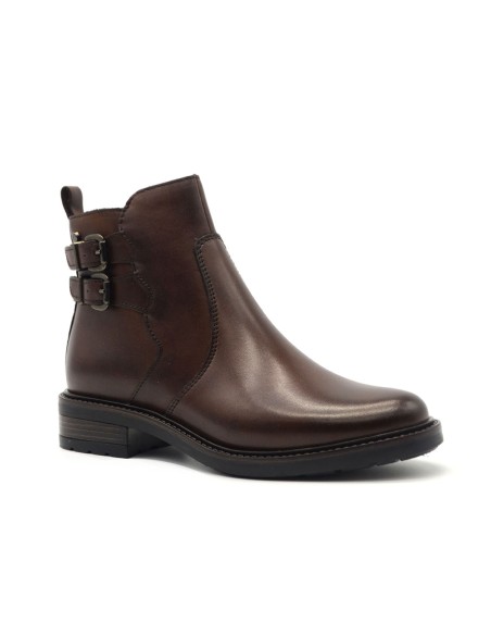 Bottine femme Keys modèle Tokyo en cuir lisse