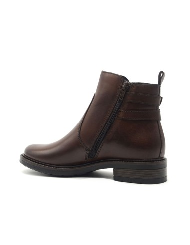 Bottine femme Keys modèle Tokyo en cuir lisse