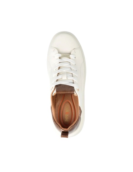 Impronte Venier Derby Damen-Schnürsneaker aus Leder