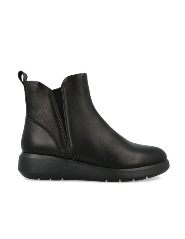 Bottines Chelsea Moka pour femme en cuir nappa