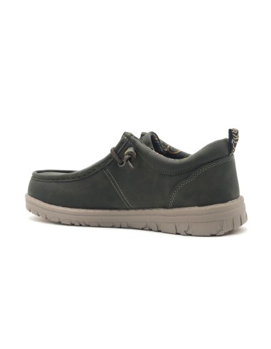Jeep Samoa Wallabee men's moccasin with elastic laces