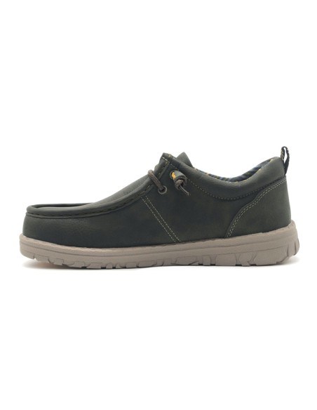 Jeep Samoa Wallabee men's moccasin with elastic laces