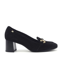 Donna Serena Gemma moccasin with heel Made in Italy for women