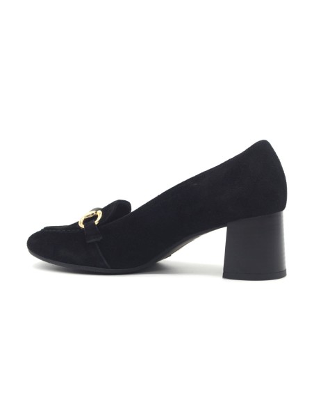 Donna Serena Gemma mocassino con tacco Made in Italy donna