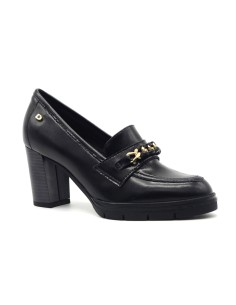 Donna Serena moccasin Made in Italy women's heel 2