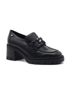 Donna Serena Vittoria moccasin with heel Made in Italy for women 2