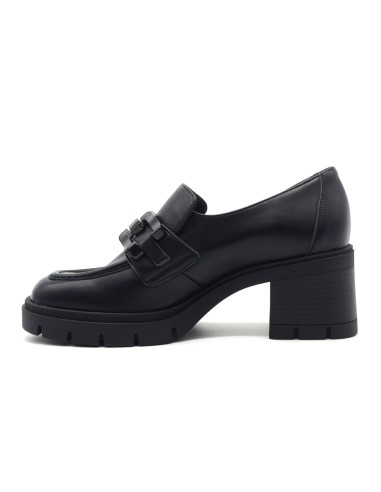 Donna Serena Vittoria moccasin with heel Made in Italy for women