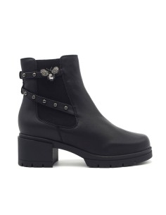 Donna Serena model Blu ankle boot Made in Italy for women