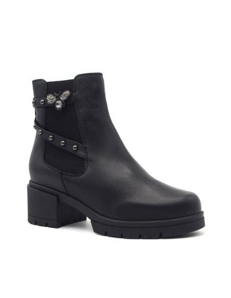 Stiefelette Donna Serena Modell Blu Made in Italy für Damen