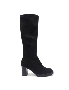 Bota de mujer de tejido con tacón Donna Serena Made in Italy